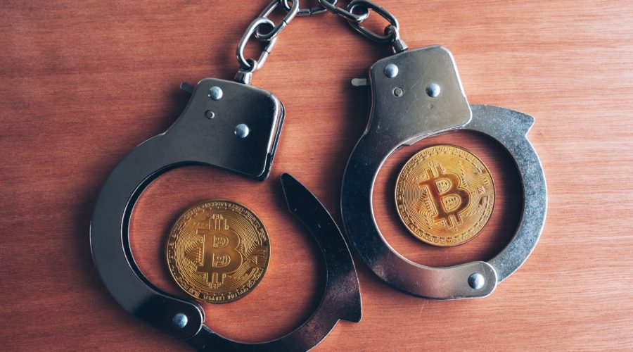 Handcuffs and bitcoins